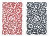 Copag 1546 Elite Plastic Playing Cards: Narrow, Super Index, Red/Black